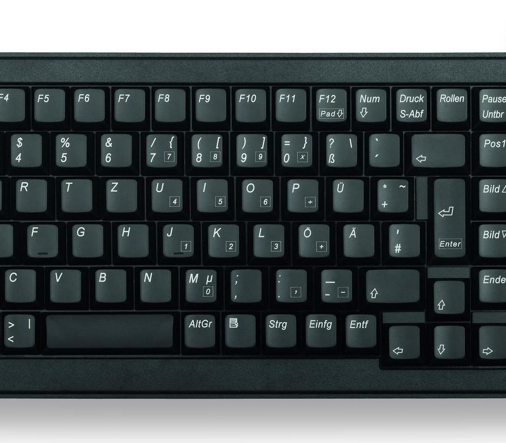 CHERRY XS G84-5400 - Tastatur - USB - Pan-Nordic - Schwarz (G84-5400LUMPN-2)
