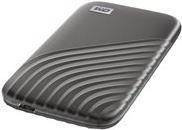 WD My Passport SSD WDBAGF5000ABL - SSD - verschlüsselt - 500 GB - extern (tragbar) - USB 3.2 Gen 2 (USB-C Steckverbinder) - 256-Bit-AES - Mitternachtsblau