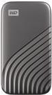 WD My Passport SSD WDBAGF0020BGY - SSD - verschlüsselt - 2TB - extern (tragbar) - USB 3,2 Gen 2 (USB-C Steckverbinder) - 256-Bit-AES - Space-grau (WDBAGF0020BGY-WESN)