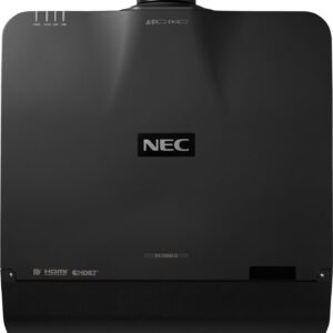 NEC PA1004UL-BK Projector incl. NP13ZL lens Installation Projector/ WUXGA/ 10.000 AL/Laser Light Source/ black cabinet incl. NP13ZL lens (1.46-2/95:1) (40001455)