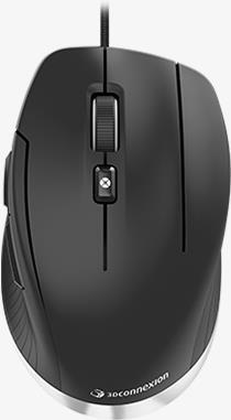 3Dconnexion CadMouse Compact - Maus - ergonomisch - Für Rechtshänder - optisch - 7 Tasten - kabelgebunden - USB (3DX-700081)
