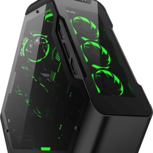 Jonsbo TR03-G BLACK Computer-Gehäuse Cube Schwarz (TR03-G BLACK)