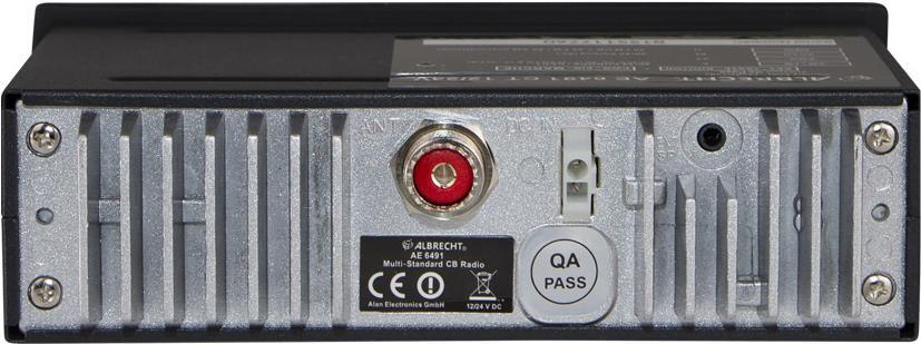Albrecht AE 6491 VOX - Gleichstrom - 188 mm - 131 mm - 57 mm - LCD - Auto-CB-Funk (12648.01)