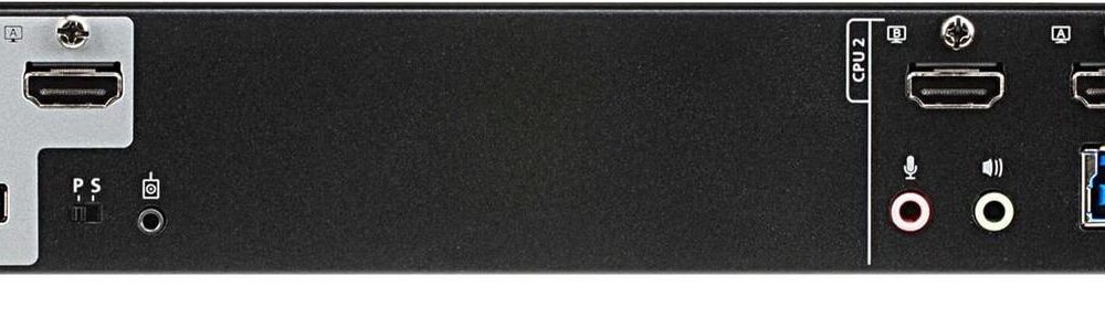 ATEN CS1842 2-Port USB3.0 4K HDMI Dual Display KVMP Switch - KVM-/Audio-/USB-Switch - 2 x KVM/Audio/USB - 1 lokaler Benutzer - Desktop (CS1842)