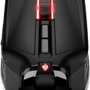 CHERRY MC 9620 FPS - Maus - ergonomisch - optisch - 9 Tasten - kabelgebunden - USB - Schwarz