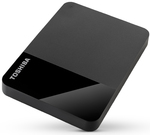 Toshiba Canvio Ready - Festplatte - 4 TB - extern (tragbar) - 2.5" (6.4 cm) - USB 3.2 Gen 1 - Schwarz