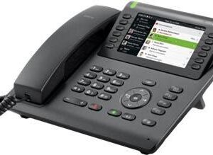 Unify OpenScape Desk Phone CP700 - VoIP-Telefon - mit Bluetooth-Schnittstelle - dreiweg Anruffunktion - SIP - Schwarz