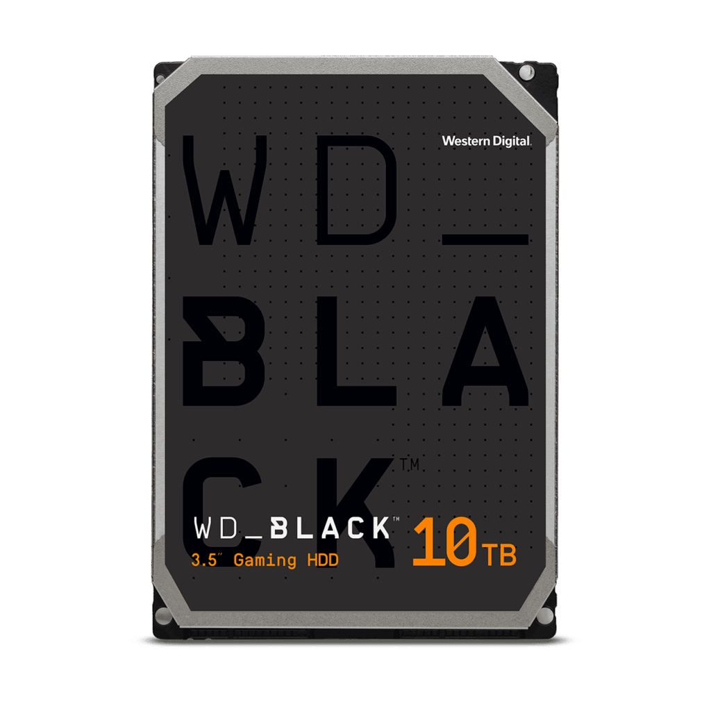 WD Black WD101FZBX - Festplatte - 10 TB - intern - 3.5" (8.9 cm) - SATA 6Gb/s - 7200 U/min - Puffer: 256 MB