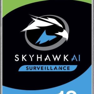 Seagate SkyHawk AI ST18000VE002 - Festplatte - 18TB - intern - 3.5" (8,9 cm) - SATA 6Gb/s - Puffer: 256MB - mit 3 Jahre Seagate Rescue Datenwiederherstellung (ST18000VE002)