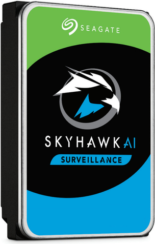 Seagate SkyHawk AI ST12000VE001 - Festplatte - 12TB - intern - 3.5" (8,9 cm) - SATA 6Gb/s - Puffer: 256MB - mit 3 Jahre Seagate Rescue Datenwiederherstellung (ST12000VE001)