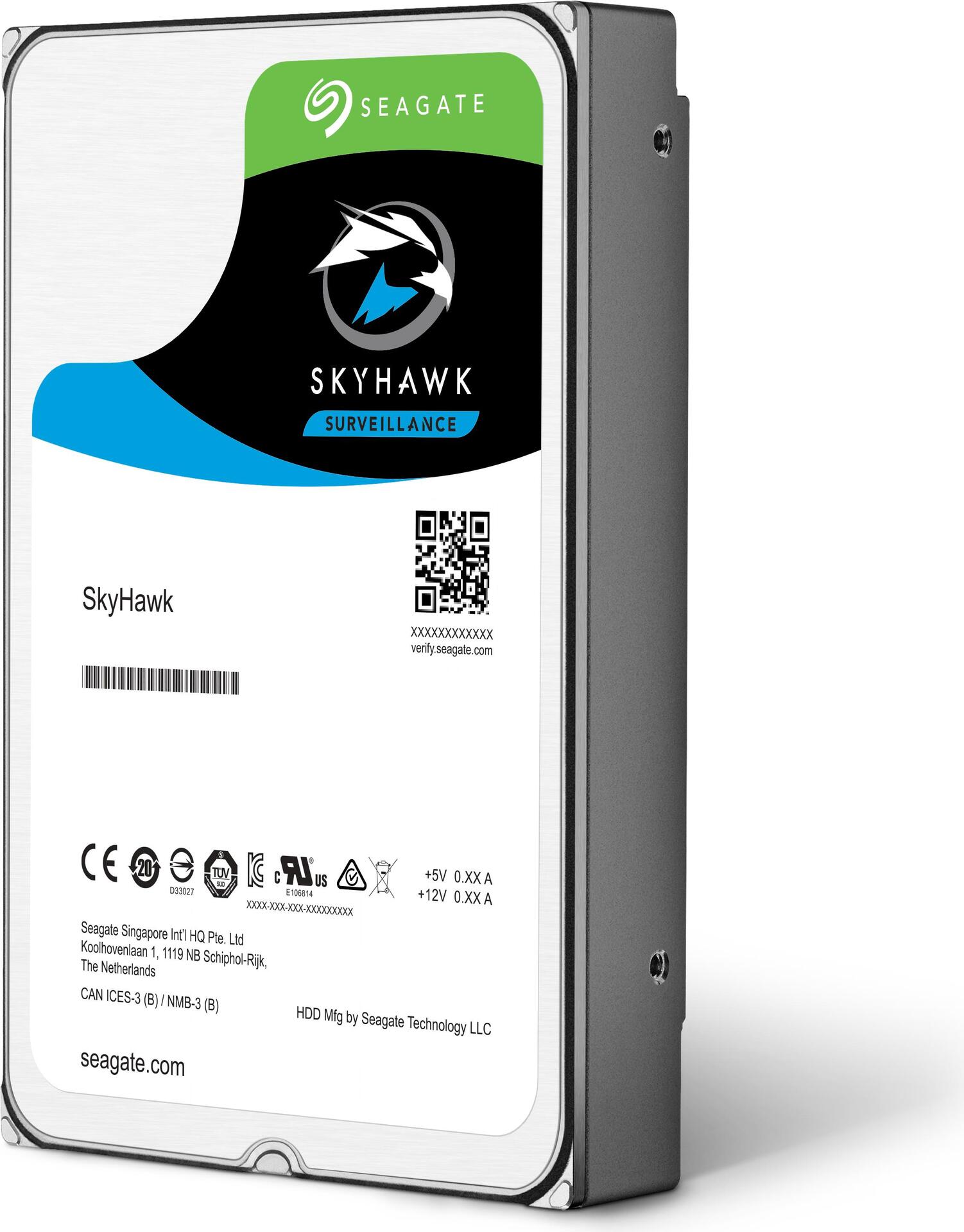 Seagate SkyHawk Surveillance HDD ST4000VX013 - Festplatte - 4TB - intern - SATA 6Gb/s - Puffer: 256MB (ST4000VX013)
