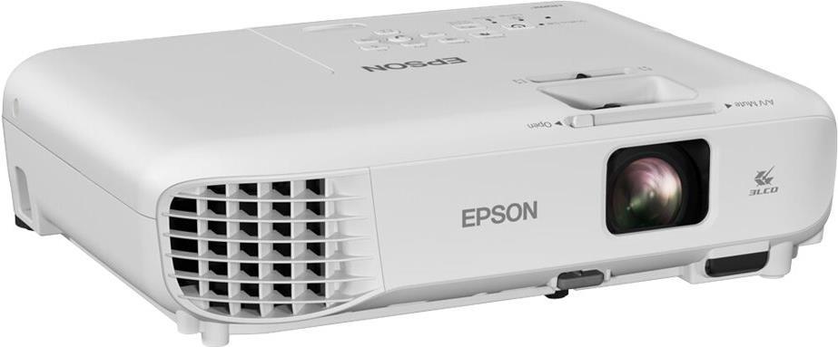 Epson EB-W06 - 3-LCD-Projektor - tragbar - 3700 lm (weiß) - 3700 lm (Farbe) - WXGA (1280 x 800) - 16:10 - 720p (V11H973040)