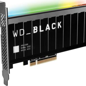 WD_BLACK AN1500 WDS100T1X0L-00AUJ0 - SSD - 1 TB - intern - PCIe-Karte (PCIe-Karte) - PCI Express 3.0 x8 (NVMe) - integrierter Kühlkörper