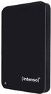 Intenso Memory Drive - Festplatte - 4 TB - extern (tragbar) - 2.5" (6.4 cm) - USB 3.0 - 5400 U/min - Puffer: 8 MB - Schwarz