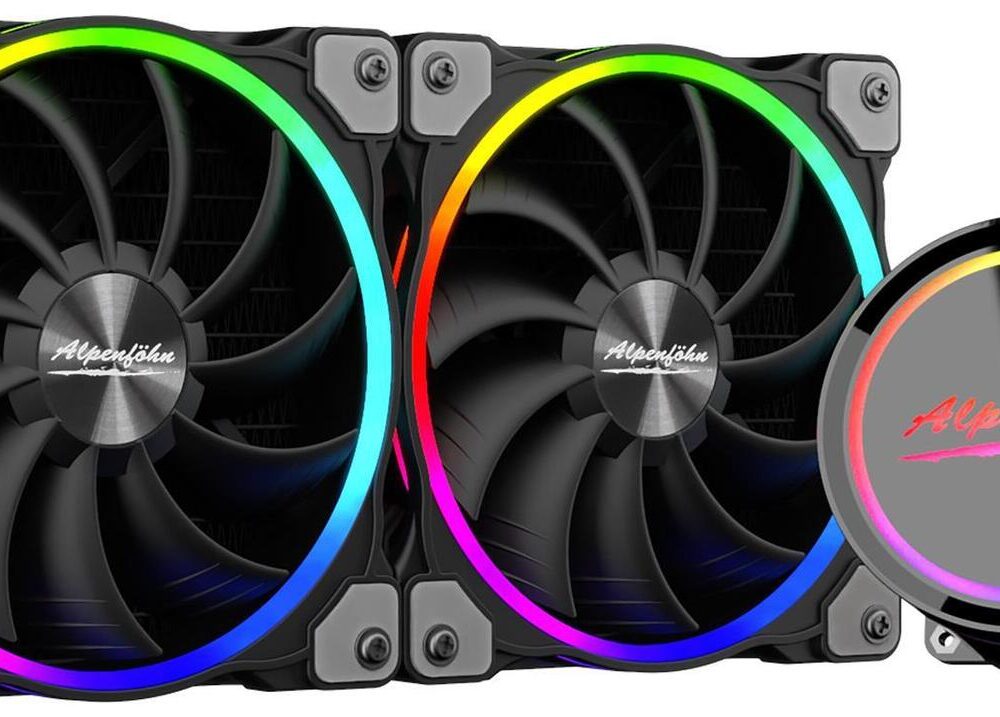EKL Alpenföhn Gletscherwasser 240 High Speed - Prozessor-Flüssigkeitskühlsystem - Kühlergröße: 240 mm - (für: LGA1156, AM2, AM2+, LGA1366, AM3, LGA1155, AM3+, LGA2011, FM1, LGA1150, LGA2011-3, LGA1151, AM4, LGA2066, TR4, sTRX4, LGA1200) - Kupfer - 120 mm (84000000181)