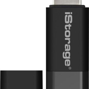iStorage datAshur BT - USB Flash-Laufwerk (biometrisch) - verschlüsselt - 128GB - USB 3,2 Gen 1 (IS-FL-DBT-256-128)