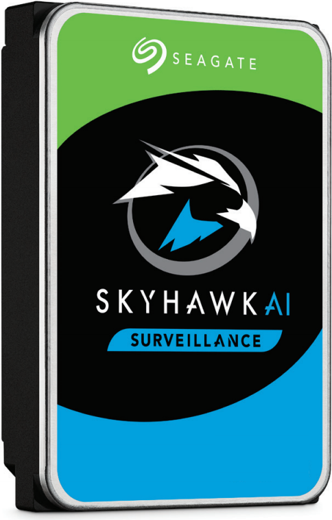Seagate SkyHawk AI ST8000VE001 - Festplatte - 8TB - intern - 3.5" (8,9 cm) - SATA 6Gb/s - Puffer: 256MB - mit 3 Jahre Seagate Rescue Datenwiederherstellung (ST8000VE001)