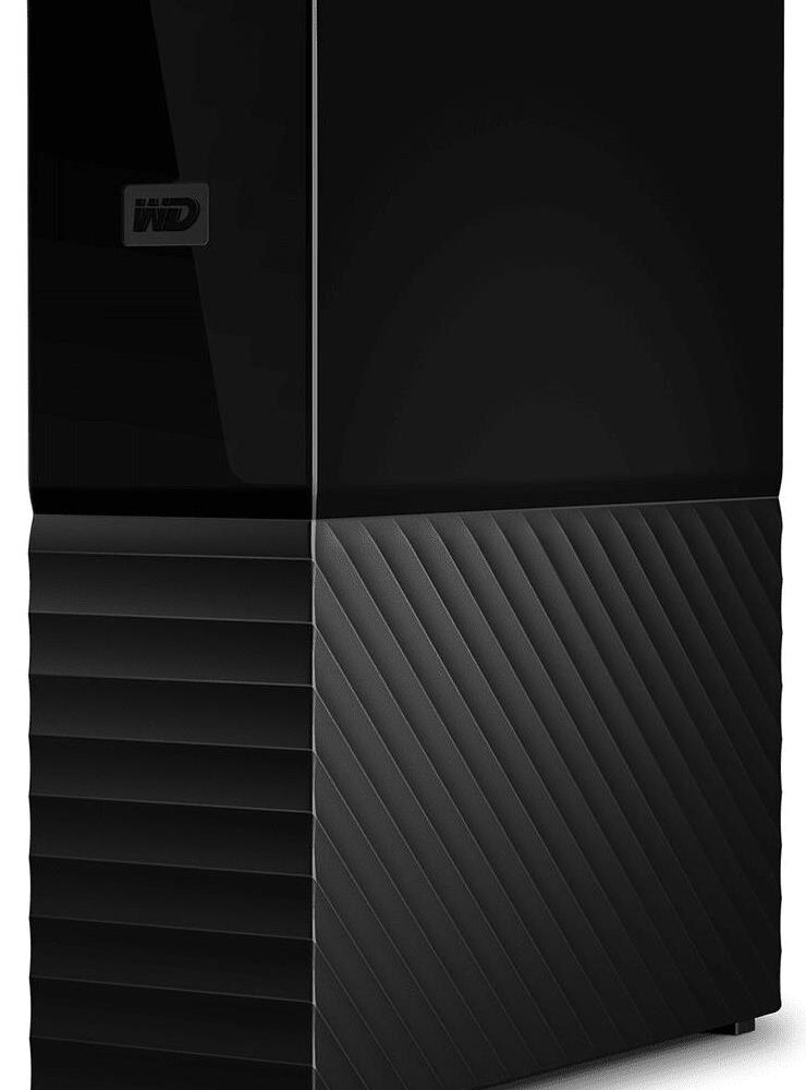 WD My Book WDBBGB0180HBK - Festplatte - verschlüsselt - 18TB - extern (Stationär) - USB3.0 - 256-Bit-AES - Schwarz (WDBBGB0180HBK-EESN)