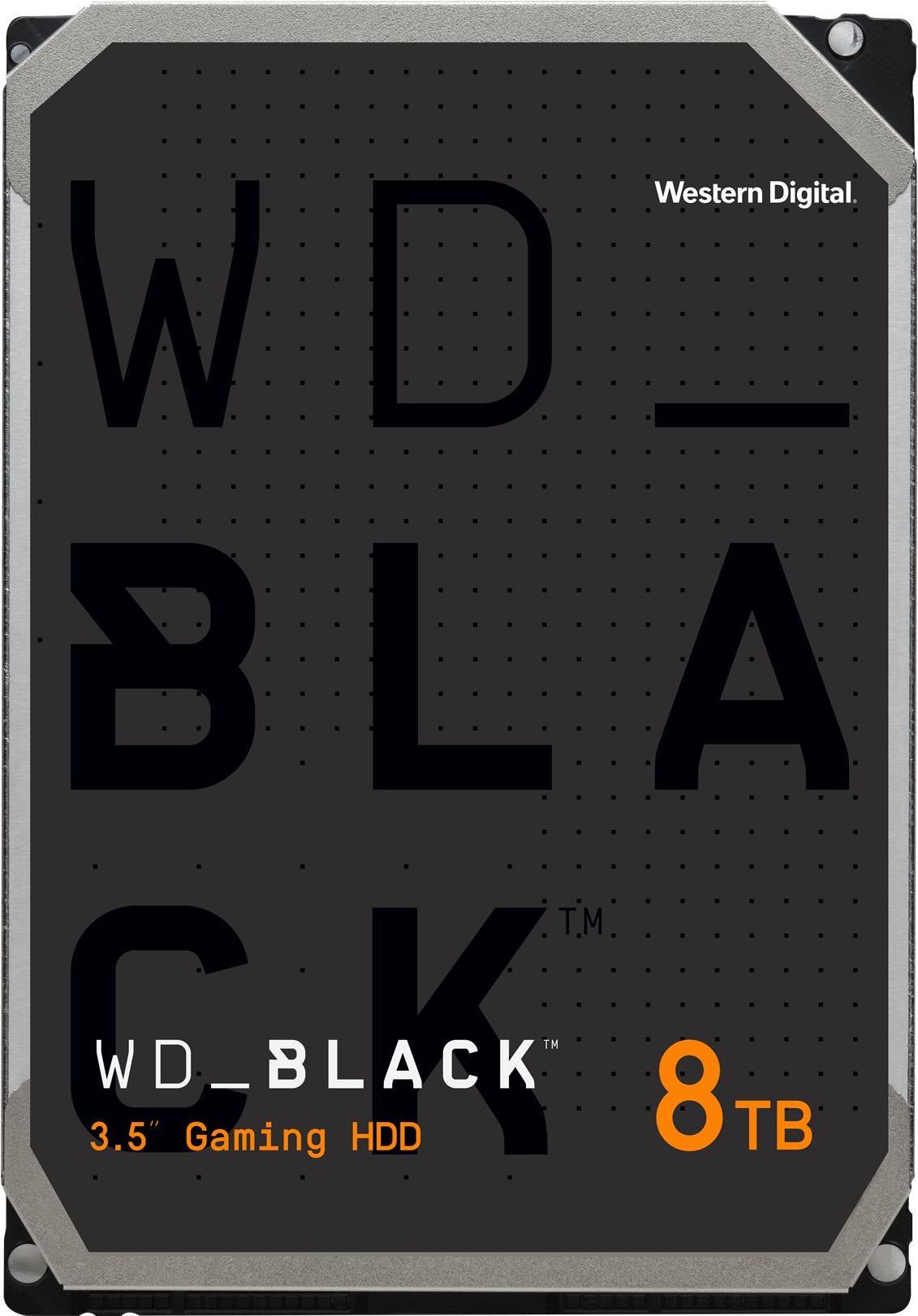 WD Black WDBSLA0080HNC - Festplatte - 8TB - intern - 3.5" (8,9 cm) - SATA 6Gb/s - 7200 U/min - Puffer: 256MB (WDBSLA0080HNC-WRSN)