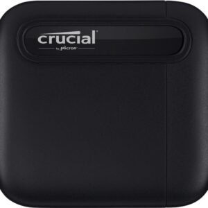 Micron X6 - 1000 GB - USB Typ-A - 3.2 Gen 2 (3.1 Gen 2) - 540 MB/s - Schwarz (CT1000X6SSD9)
