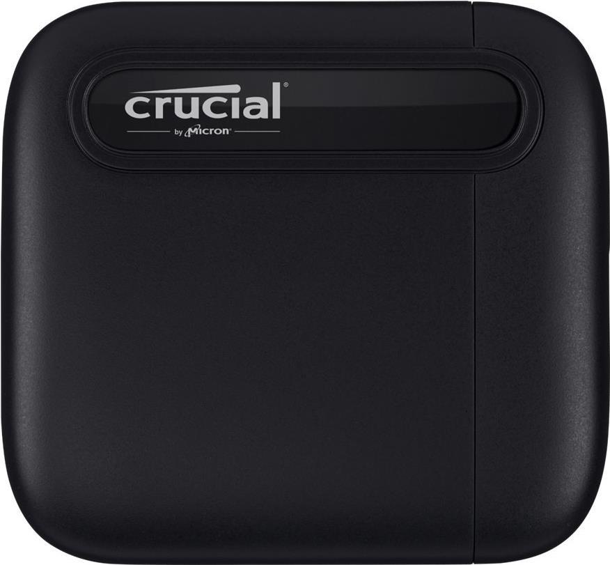 Micron X6 - 1000 GB - USB Typ-A - 3.2 Gen 2 (3.1 Gen 2) - 540 MB/s - Schwarz (CT1000X6SSD9)