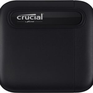 Micron X6 - 2000 GB - USB Typ-A - 3.2 Gen 2 (3.1 Gen 2) - 540 MB/s - Schwarz (CT2000X6SSD9)