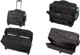 LIGHTPAK Laptop-Trolley RPET Kunstfaser schwarz (46215)
