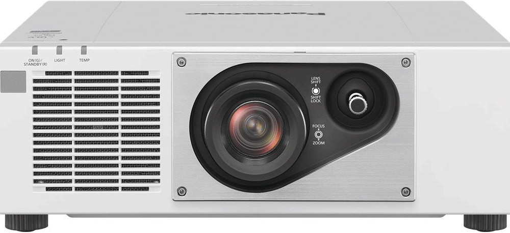 Panasonic PT-FRZ50WE - DLP-Projektor - Laserdiode - 5400 lm - WUXGA (1920 x 1200) - 16:10 - 1080p - Zoomobjektiv - LAN - weiß