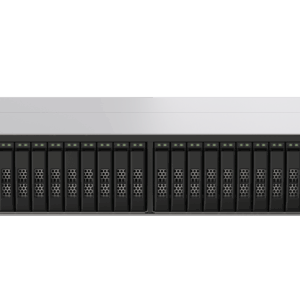 QNAP TS-H2490FU - NAS-Server - 24 Schächte - Rack - einbaufähig - PCI Express 3.0 x4 (NVMe) - RAID 0, 1, 5, 6, 10, 50, JBOD, 60 - RAM 64GB - 25 Gigabit Ethernet - iSCSI (TS-H2490FU-7232P-64G)