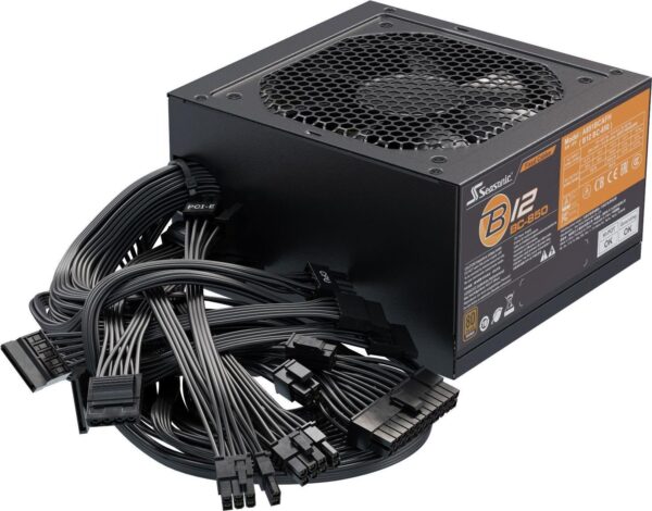 Sea Sonic Seasonic B12 BC Series - Netzteil (intern) - ATX12V / EPS12V - 80 PLUS Bronze - Wechselstrom 100-240 V - 850 Watt (B12 BC-850)
