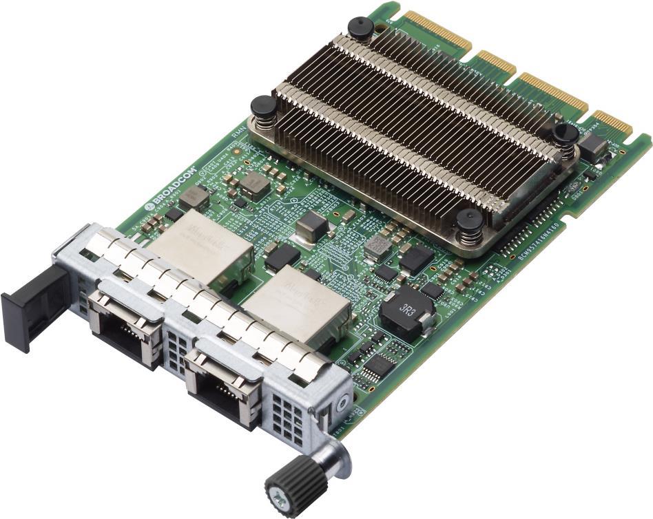 Lenovo ThinkSystem Broadcom 57416 - Netzwerkadapter - OCP 3.0 - Gigabit Ethernet / 10Gb Ethernet x 2 - für ThinkAgile VX3330 Appliance, VX3530-G Appliance, VX7330-N Appliance, VX75XX Certified Node (4XC7A08236)