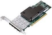 Lenovo ThinkSystem Broadcom 57454 - V2 - Netzwerkadapter - PCIe 3.0 x16 - 10/25 Gigabit SFP28 x 4 - für ThinkAgile HX5531 Certified Node, HX7530 Appliance, HX7531 Certified Node