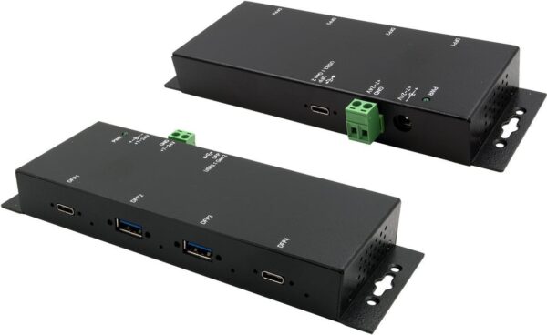 Exsys EX-1234HMVS - Hub - 4 x USB 3,2 Gen 2 - Desktop, wandmontierbar - Gleichstrom (EX-1234HMVS)