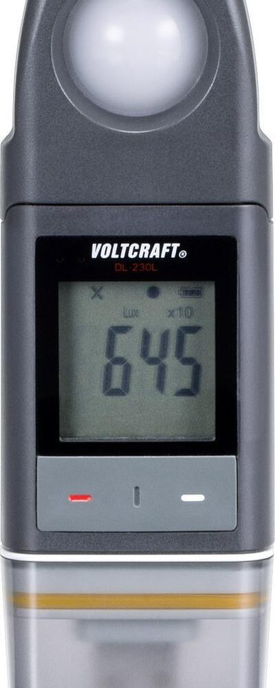 VOLTCRAFT DL-230L Lux-Datenlogger Messgröße Beleuchtungsstärke PDF Funktion (VC-9657635)