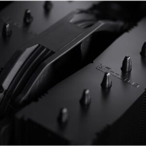 Noctua chromax NH-D15S - Prozessor-Luftkühler - (für: LGA1851, LGA1700, LGA1200, LGA1156, LGA1155, LGA1151, LGA1150, AM5, AM4, AM3+, AM3, AM2+, AM2, FM2+, FM2, FM1) - Kupfer-Bodenplatte und vernickelte Aluminium-Finnen - 140 mm - Schwarz (NH-D15S CH.BK)