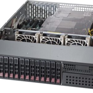 Super Micro Supermicro SC213 BAC8-R1K23LPB - Rack-Montage - 2U - Erweitertes ATX - SATA/SAS - Hot-Swap 1200 Watt - Schwarz (CSE-213BAC8-R1K23LPB)