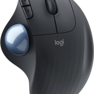 Logitech Ergo Series ERGO M575 - Trackball - optisch - 5 Tasten - kabellos - Bluetooth 5,0 LE, 2,4 GHz - kabelloser Empfänger (USB) - Graphite (910-005872)