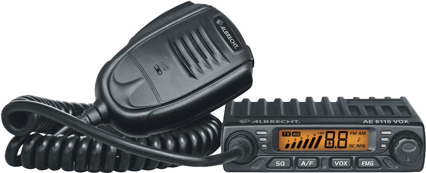 Albrecht AE 6110 VOX Mini-CB Funkgerät (12613)
