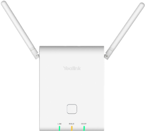 Yealink W90B - Basisstation für schnurloses Telefon/VoIP-Telefon mit Rufnummernanzeige - DECTGAP - dreiweg Anruffunktion - SIP, SIP v2 - Mehrfachleitungsbetrieb - 250 Leitungen - weiß (1302015)