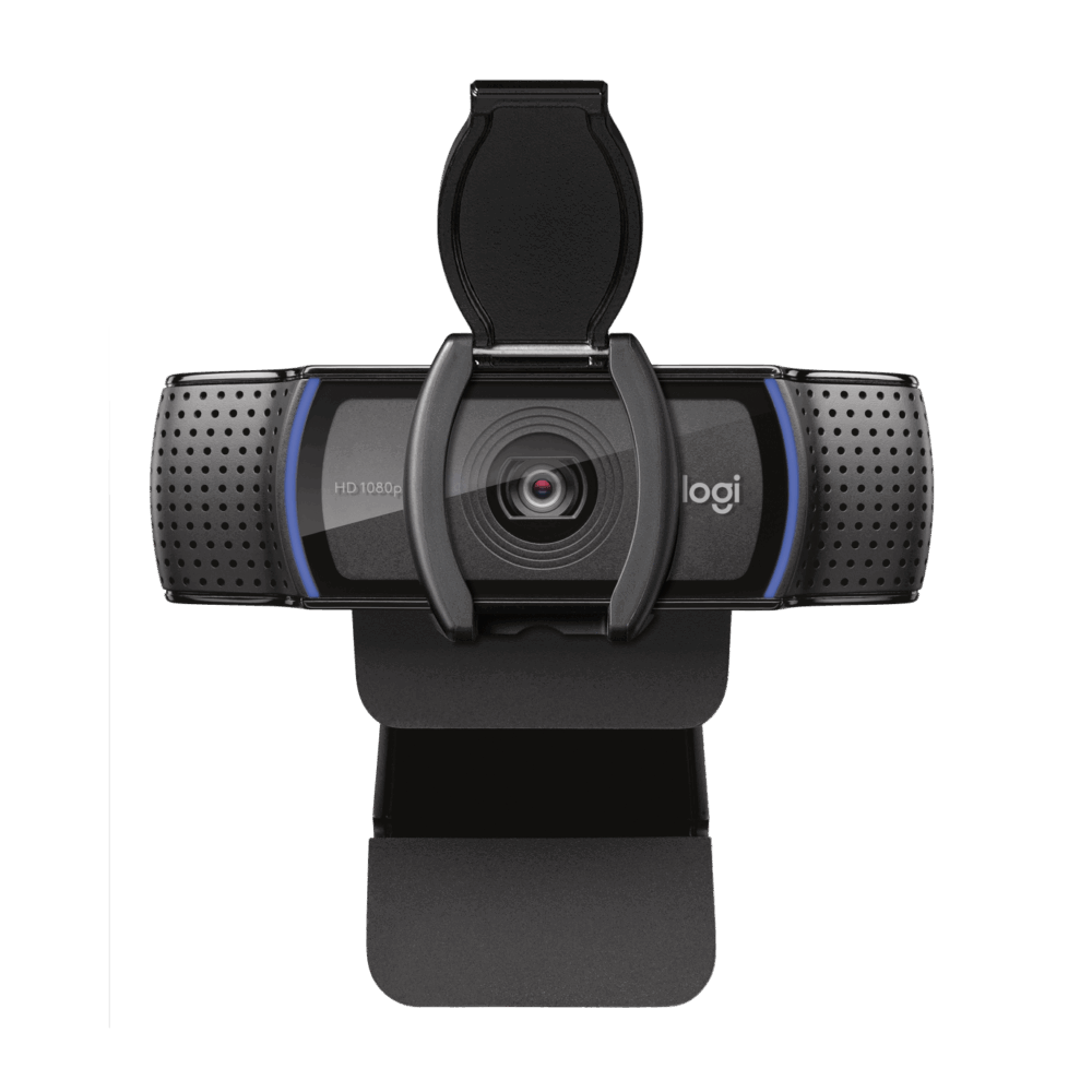 Logitech HD Pro Webcam C920S - Webcam - Farbe - 1920 x 1080 - Audio (960-001257)