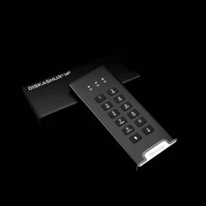 iStorage diskAshur M² - SSD - verschlüsselt - 240 GB - extern (tragbar) - USB 3.2 Gen 1 - 256-bit AES-XTS, FIPS 197 PUB, FIPS 140-3 Level 3 - TAA-konform