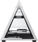 AZZA Pyramid Mini 806 - Mini-ITX Tower - Seitenteil mit Fenster (gehärtetes Glas) - keine Spannungsversorgung (SFX12V) - USB/Audio (CSAZ-806)