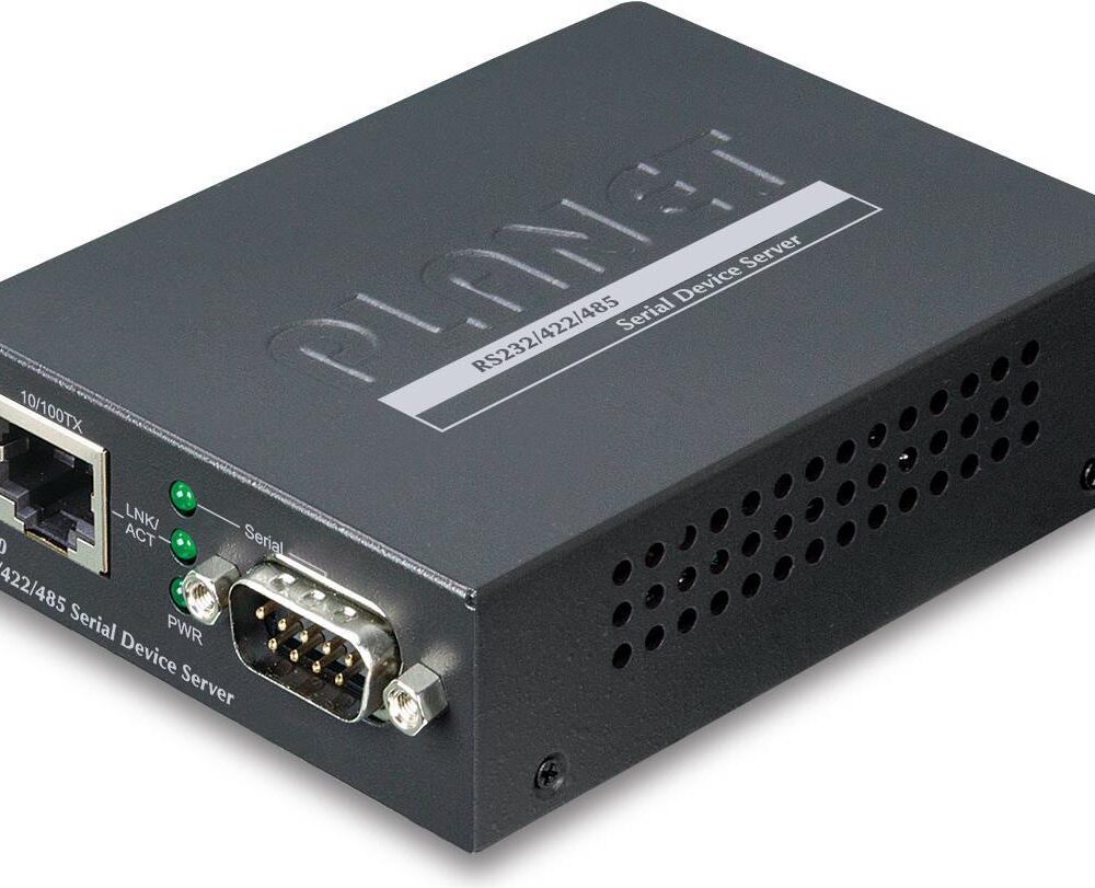PLANET RS232/RS-422/RS485 to Ethernet Serien-Server (ICS-110)