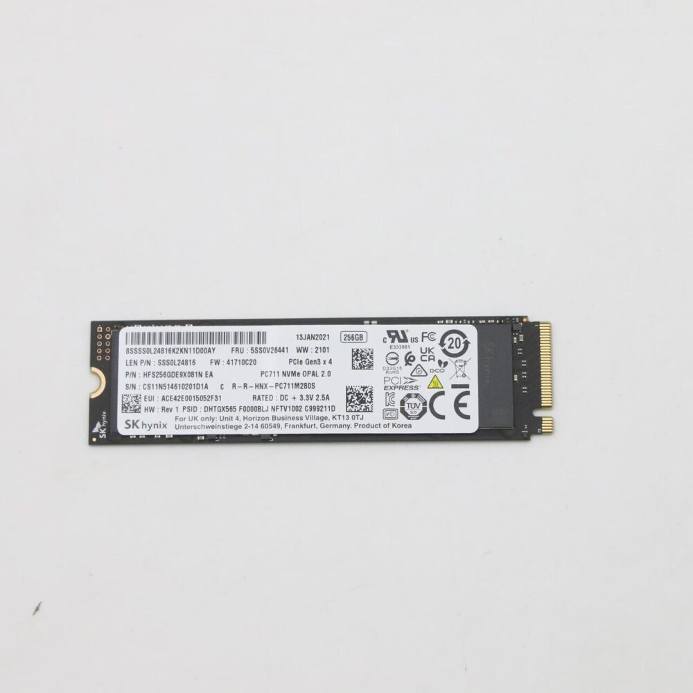 Lenovo 5SS0V26441 Internes Solid State Drive M.2 256 GB PCI Express 3.0 (5SS0V26441)