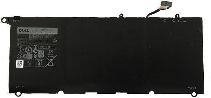 Dell Primary - Laptop-Batterie - Lithium - 4 Zellen - 60 Wh - für XPS 13 9360 (TP1GT)