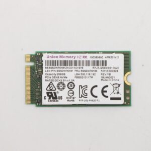 Lenovo 5SS0W76183 Internes Solid State Drive M.2 256 GB PCI Express 3.0 NVMe (5SS0W76183)
