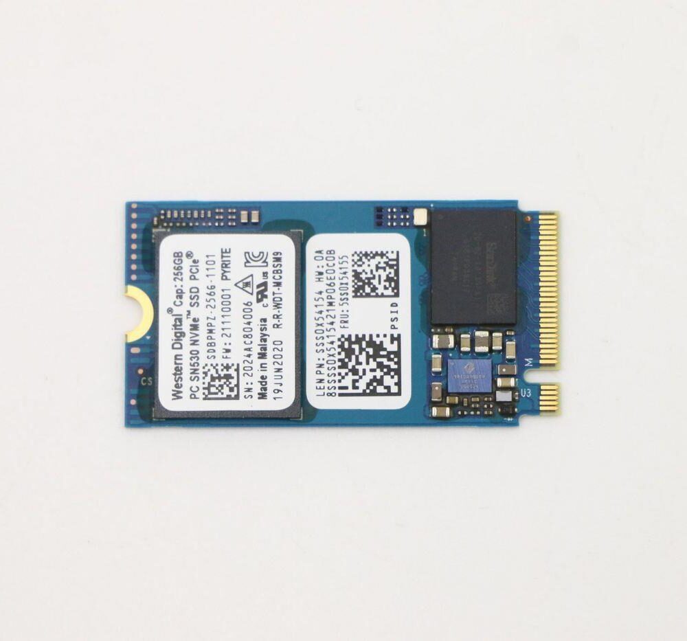 Lenovo WD SN530 256G PCIe 2242 SSD (5SS0X54155)
