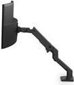 ERGOTRON HX Monitor Arm in Schwarz - Tischhalterung mit patentierter CF-Technologie für ultrawide Monitore bis 124,50cm (49") , 9,1- 19,1 kg, bis zu 1800R Wölbungsradius, VESA Standard (45-475-224)