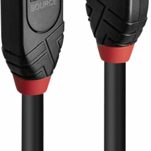 Lindy - DisplayPort-Kabel - DisplayPort (M) bis DisplayPort (M) - DisplayPort 1,4 - 10,0m - rund, aktiv, unterstützt 8K 60 Hz (7680 x 4320), unterstützt 4K 144 Hz (4096 x 2160) - Schwarz (41169)