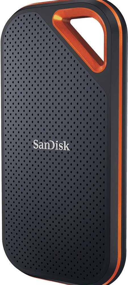 SanDisk Extreme PRO Portable V2 - SSD - 4TB - extern (tragbar) - USB 3,2 Gen 2x2 - 256-Bit-AES (SDSSDE81-4T00-G25)